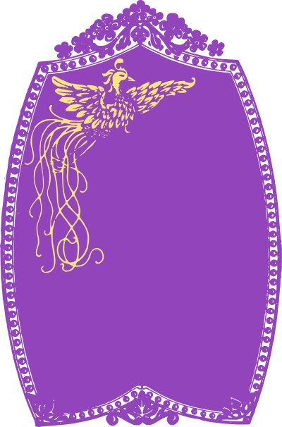 Purple Doodah and Phoenix clipart