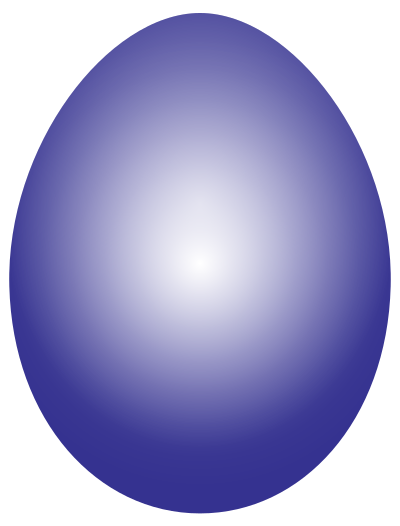 Purple Easter Egg clipart