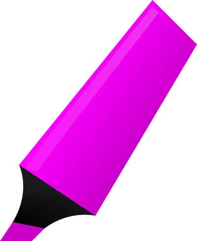 Purple Highlighter clipart