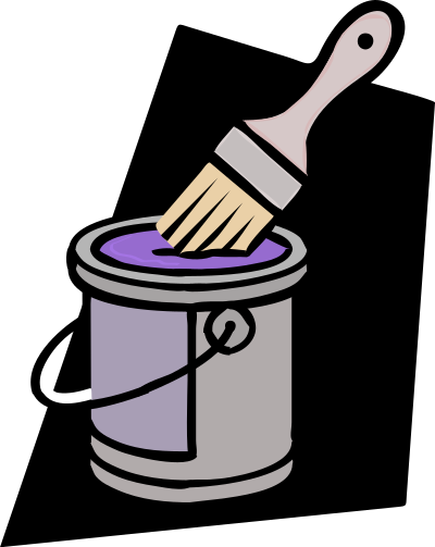 Purple Paint Can - Remix clipart