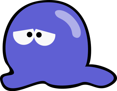 Purple Slime clipart