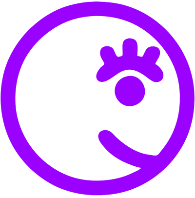 Purple Smiley clipart