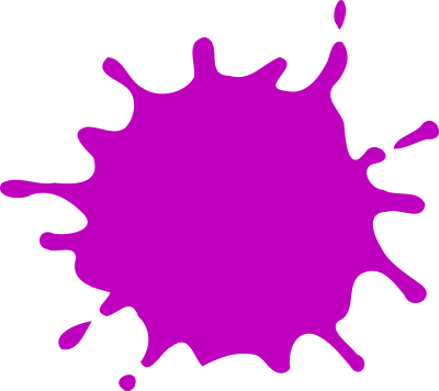 Purple Splat clipart