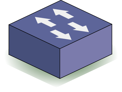 Purple switch clipart