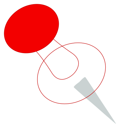 Push Pin 2b clipart
