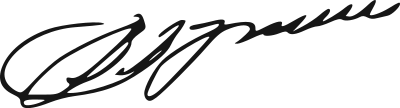 Putin signature clipart