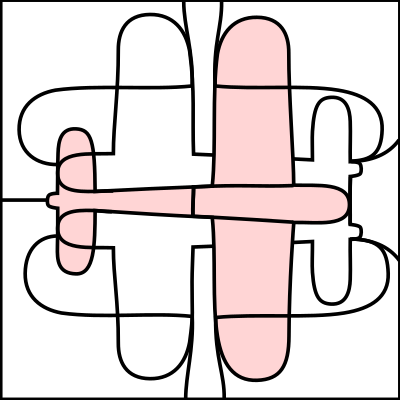 Puzzle picture airplane clipart
