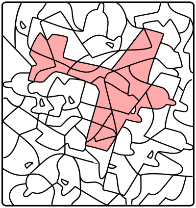 Puzzle picture plane clipart