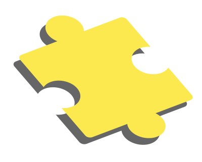 Puzzle Piece Yellow clipart