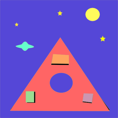 Pyramid clipart