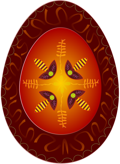 Pysanka Egg (3) / ÐŸÐ¸ÑÐ°Ð½ÐºÐ° clipart
