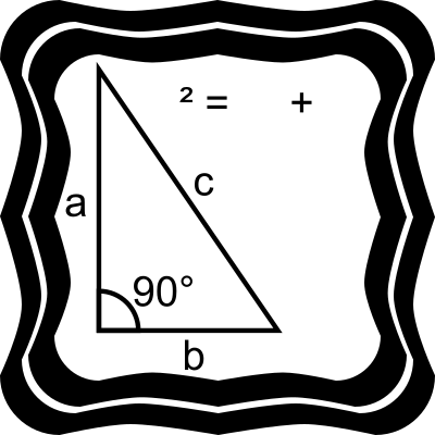 Pythagoras’ Badge clipart