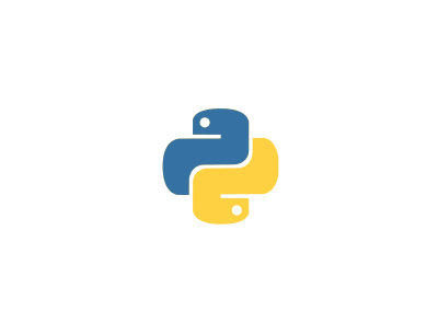 Python language logo clipart