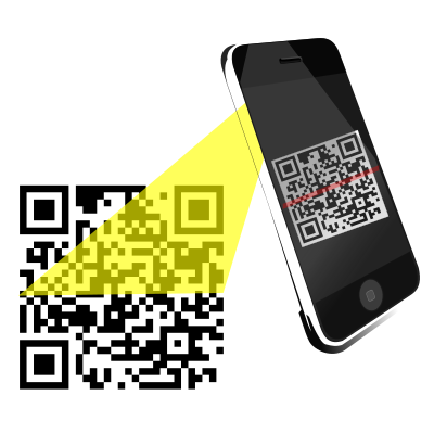 QR Code Sacan clipart