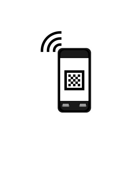 Qrcode reader clipart