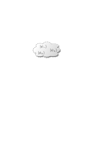 Quantum internet clipart