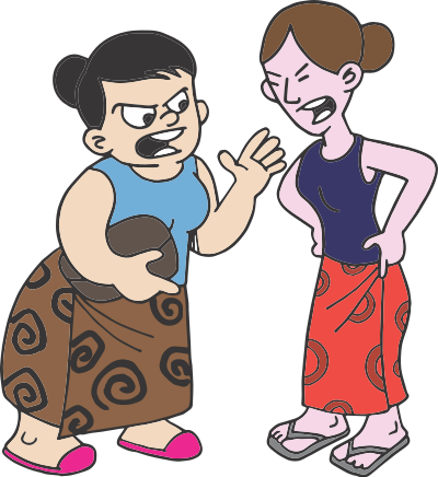 Quarrel clipart