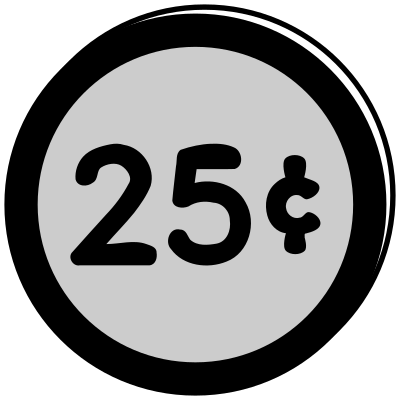Quarter clipart