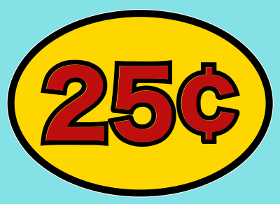 Quarter Decal clipart