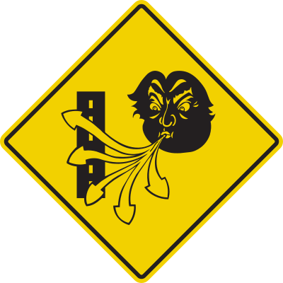 Quebec Wind Sign clipart