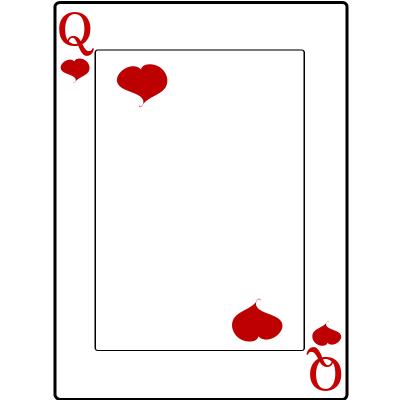 Queen of Hearts clipart