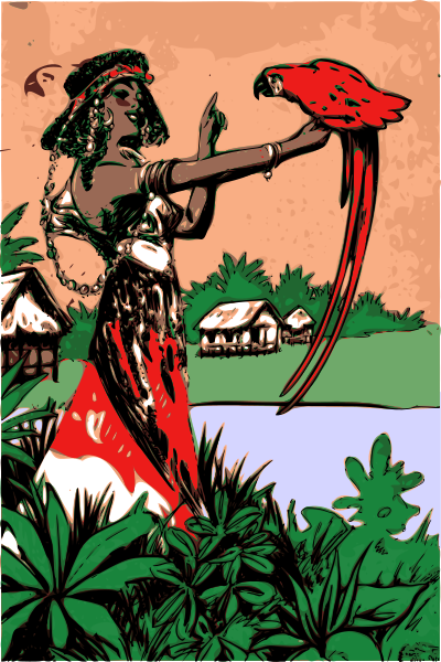Queen of the South Seas clipart