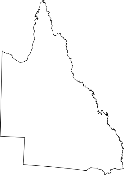 Queensland-outline clipart