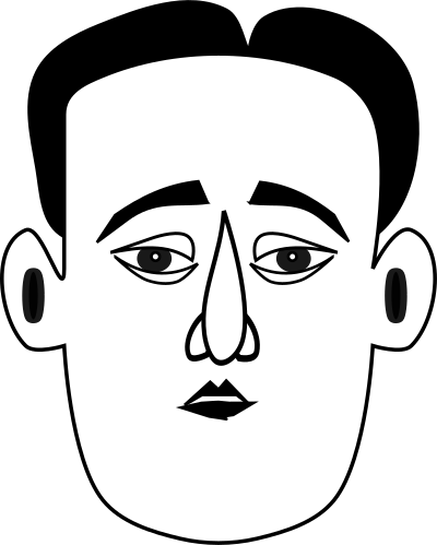 Querulous Face clipart