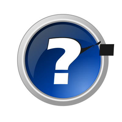 Question Button clipart