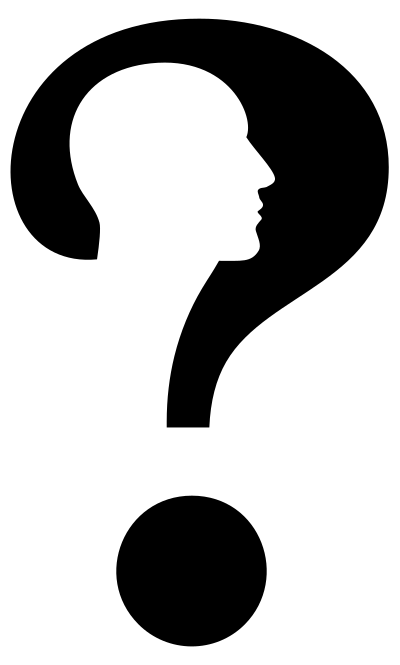 Question Head Two clipart