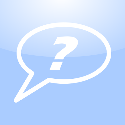 Question mark icon clipart
