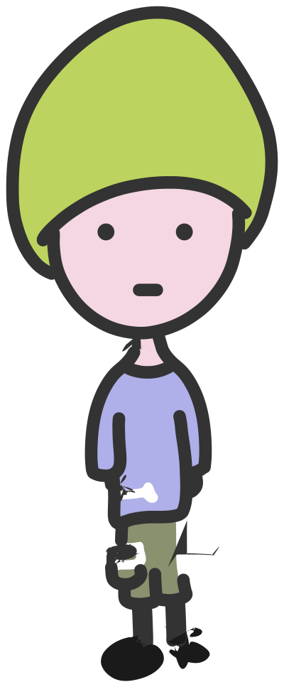 Quiet Boy clipart