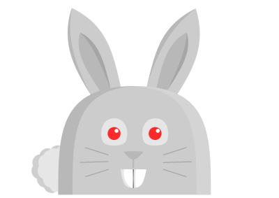 Rabbit oso clipart