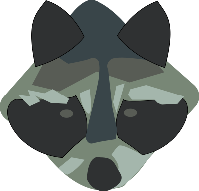 Raccoon clipart