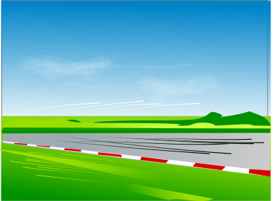 Race track clipart