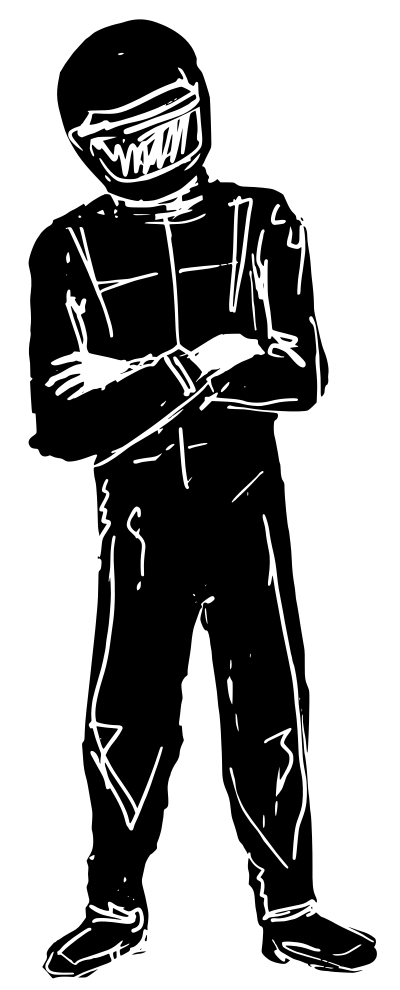 Racer clipart