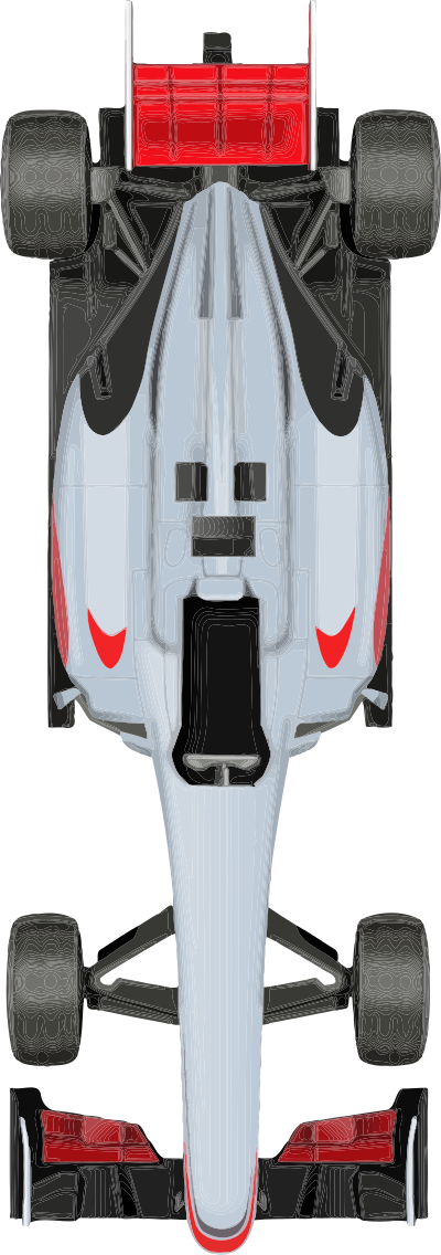 Racing car 11 clipart