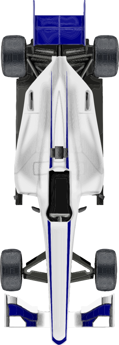 Racing car 17 clipart
