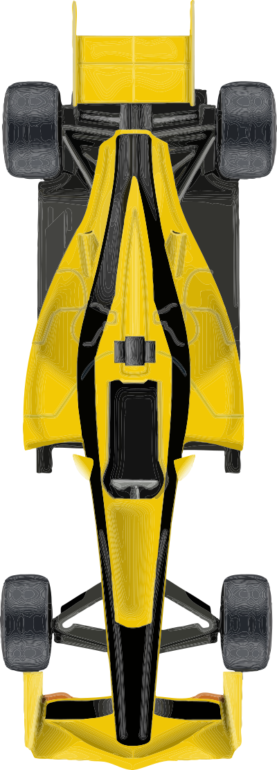 Racing car 18 clipart