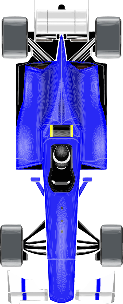 Racing car 4 clipart