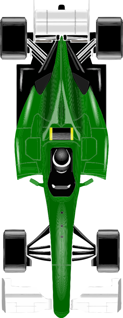Racing car 9 clipart