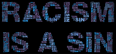 Racism Is A Sin clipart