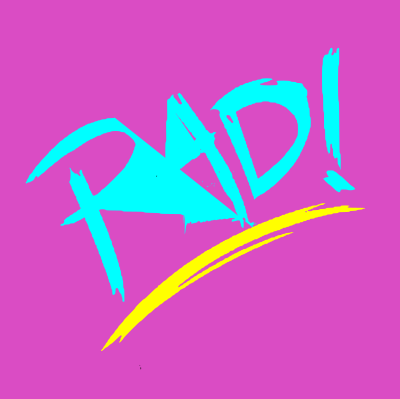 Rad! clipart