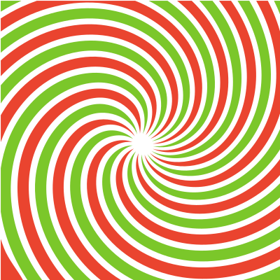 Radial beams in red and green clipart