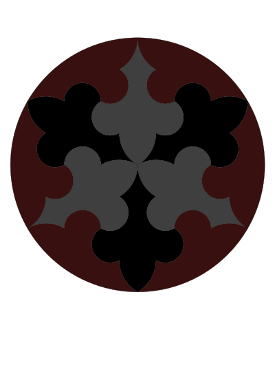 Radial symmetry pattern clipart