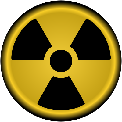 Radiation symbol nuclear clipart