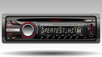 Radio Car - Stereo clipart