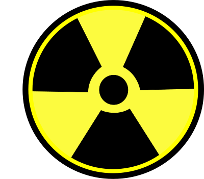 Radioactive sign 01 clipart
