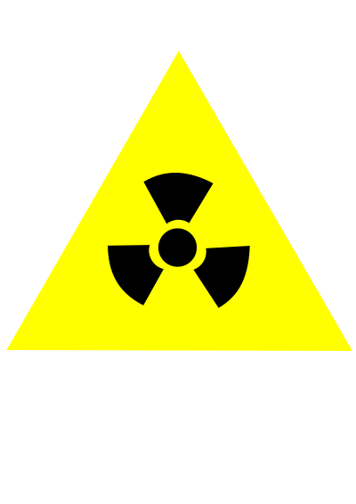 Radioactive symbol clipart