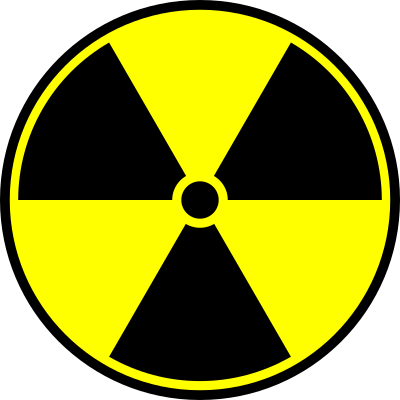 Radioactive symbol clipart